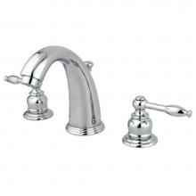 Kingston Brass GKB981KL - Widespread Bathroom Faucet, Polished Chrome