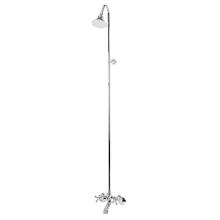 Kingston Brass CCK2671 - Vintage Shower Combo, Polished Chrome