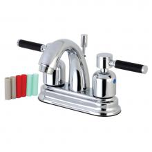 Kingston Brass FB5611DKL - 4 in. Centerset Bathroom Faucet, Polished Chrome