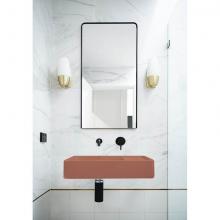 Nood Co SH3-2-NO-1-MU - Shelf 03 Basin - Wall Hung (Musk,Tap Hole,No Overflow)
