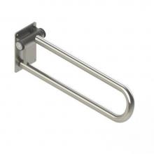 HealthCraft PT-WR28L-SS - HealthCraft P.T. Rail Hinged 28''/71cm Left Stainless Steel