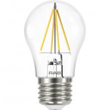 RAB Lighting A15-4-E26-827-F-C - FILAMENT A15 4.5W 40EQ 450LM E26 CRI80 2700K DIM CLEAR