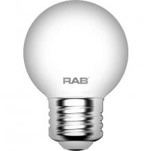 RAB Lighting G16.5-3-E26-927-F-F - FILAMENT G16.5 3.8W 40EQ 350LM E26 CRI90 2700K DIM FROSTED