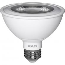 RAB Lighting PAR30S-11-830-40D-DIM - PAR30S 11W 75EQ 800LM E26 CRI80 3000K DIM 40DEG