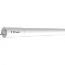 RAB Lighting T8-10.5-48G-850-DE-BYP - T8 LED GLASS 4ft TYPE B 10.5W 5000K 1700LM DOUBLE ENDED