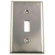 Rusticware 782SN - Satin Nickel Single Switch Switchplate