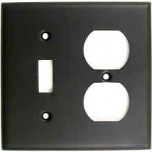 Rusticware 791ORB - Oil Rubbed Bronze Double Switch and Recep Switchplate