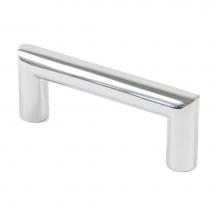 Rusticware 939CH - 3'' cc Modern Round Pull Chrome