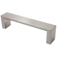 Rusticware 953SN - 4'' cc Modern Square Pull  Satin Nickel