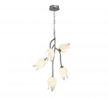 Lib & Co. US 12088-042 - Belluno, 5 Light LED Pendant, Brushed Vintage Grey