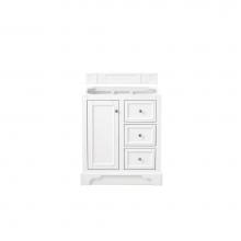 James Martin Vanities 825-V30-BW - De Soto 30'' Single Vanity Cabinet, Bright White