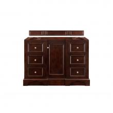 James Martin Vanities 825-V48-BNM - De Soto 48'' Single Vanity Cabinet, Burnished Mahogany