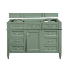 James Martin Vanities 650-V48-SC - Brittany 48'' Single Vanity Cabinet, Smokey Celadon