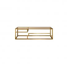 James Martin Vanities 389-B59-GLD - 59'' Cabinet base for Columbia Cabinets, Radiant Gold