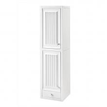 James Martin Vanities E645-H15L-GW - Athens 15'' Tower Hutch - Left, Glossy White