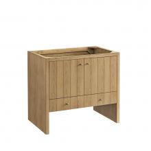 James Martin Vanities 435-V36-LNO - Hudson 36'' Single Vanity Cabinet, Light Natural Oak