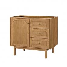 James Martin Vanities 545-V36-LNO - Laurent 36'' Single Vanity Cabinet, Light Natural Oak