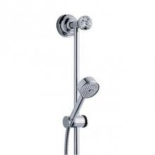 Joerger 605.13.310.095 - Mink Palazzo Crystal Series 30-3/4'' Handshower Slide Bar Set With 1.8Gpm Handshower