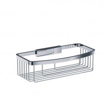 Joerger 634.00.105.000 - Valencia Sponge Basket, 10 15/64'' X 5 1/8'', Polished Chrome