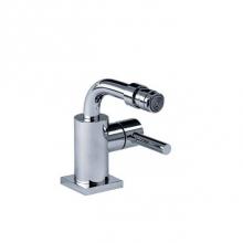 Joerger 634.10.111.000 - Charleston Square Single Lever Bidet Mixer, Polished Chrome