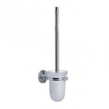 Joerger 637.00.000.000 - Cronos Toilet Brush Holder Set, Complete, Polished Chrome