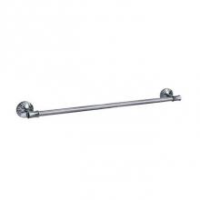 Joerger 637.00.040.000 - Cronos Bath Towel Bar, Polished Chrome