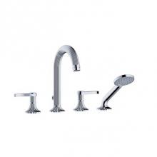 Joerger 637.40.107.000 - Cronos Tub/Shower Mixer Set  1/2'' Deck Mount, Polished Chrome