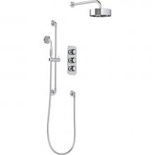 Samuel Heath T10B1ACBR09-CP - Concealed Shower Kit