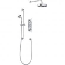 Samuel Heath T10B1ALA09-CP - Concealed Shower Kit