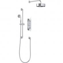 Samuel Heath T10B1ALA09-AG - Concealed Shower Kit