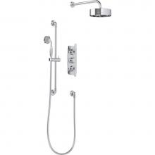 Samuel Heath T10B1ALB09-CP - Concealed Shower Kit