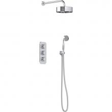 Samuel Heath T10B2ACCR09-CP - Concealed Shower Kit