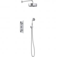 Samuel Heath T10B2ALB09-CP - Concealed Shower Kit