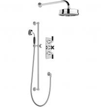 Samuel Heath V6B1AXMB9-CP - Trim-Concealed 3/4in Thermo Shower