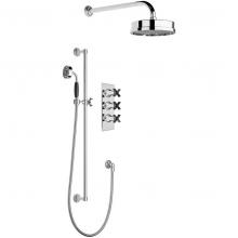 Samuel Heath V6B1AXXB9-CP - Trim-Concealed 3/4in Thermo Shower