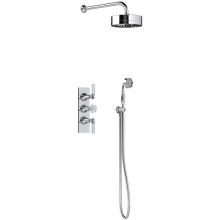 Samuel Heath V6B2DL9-CP - Trim-Concealed 3/4In Thermo Shower