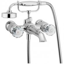 Samuel Heath V6KA32D-CP - Bath /Shower Mixer Wall Mtg