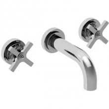 Samuel Heath V7K17-1XF-CP - Wall Mounted Basin Mixer, Trim Set