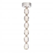 Schonbek Forever  SJ4306IC-701R - Seduction 6 Light LED 3000K/3500K/4000K 120V-277V Mini Pendant in Polished Nickel with Clear Radia