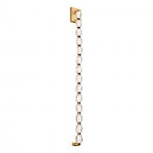 Schonbek Forever  SJW4314-700R - Seduction 14 Light LED 3000K/3500K/4000K 120V-277V Wall Sconce in Aged Brass with Clear Radiance C