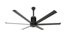 Big Ass Fans MK-I61-061806A728I12 - Ceiling Fan Kit, i6, 72", 100-277V/1PH, WiFi/BLE, Indoor, 0.05HP, 125W, Universal Mount