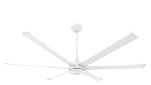 Big Ass Fans MK-ES62-072306A787I20S34 - Ceiling Fan Kit, es6, 84", 100-277V/1PH, 0.05HP, 125W, Universal Mount