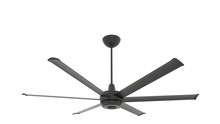 Big Ass Fans MK-ES62-062306A786I20S34 - Ceiling Fan Kit, es6, 72", 100-277V/1PH, 0.05HP, 125W, Universal Mount