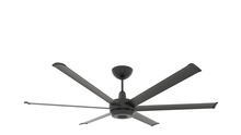 Big Ass Fans MK-ES62-062306A786I07S34 - Ceiling Fan Kit, es6, 72", 100-277V/1PH, 0.05HP, 125W, Universal Mount