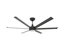 Big Ass Fans MK-ES62-062306A786I07S2S34 - Ceiling Fan Kit, es6, 72", 100-277V/1PH, 0.05HP, 125W, Universal Mount