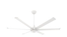 Big Ass Fans MK-ES62-062306A787I20S34 - Ceiling Fan Kit, es6, 72", 100-277V/1PH, 0.05HP, 125W, Universal Mount