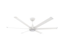 Big Ass Fans MK-ES62-062306A787I07S2S34 - Ceiling Fan Kit, es6, 72", 100-277V/1PH, 0.05HP, 125W, Universal Mount