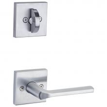 Kwikset 99660-141 - Single Cylinder Interior Pack w/ Lisbon Lever for Signature Series Handlesets in Satin Nickel