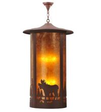 Meyda Green 118489 - 24" Wide Fulton Moose Creek Pendant