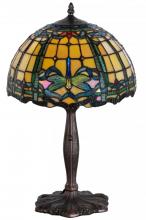 Meyda Green 138586 - 19"H Dragonfly Trellis Accent Lamp